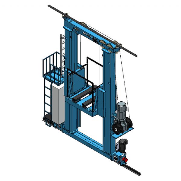 Grúa apiladora AS/RS para cargas unitarias - AS-RS02