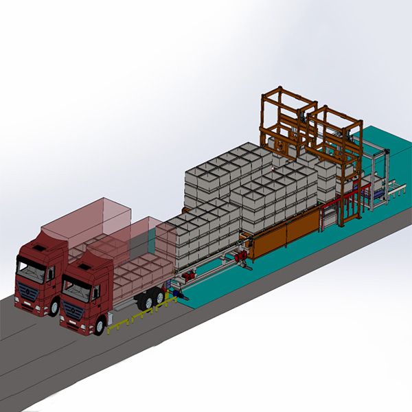 Sistema inteligente de carga y descarga - AS-RS03
