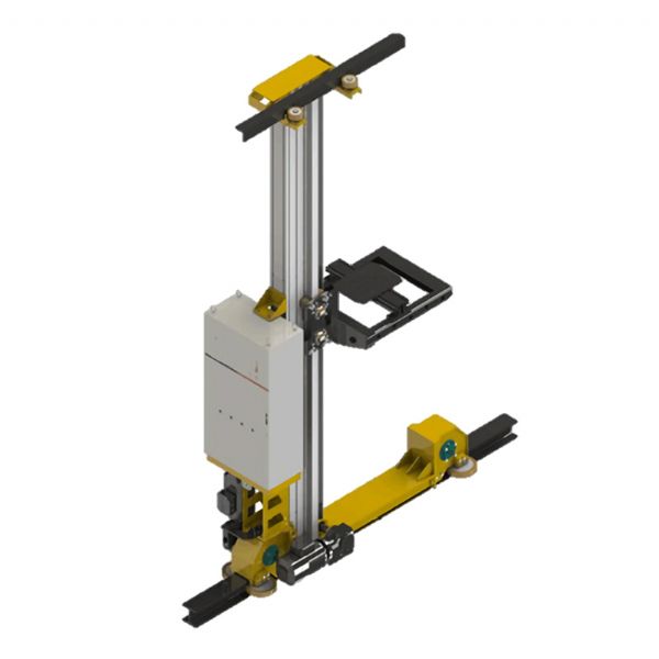 Grúa apiladora para mini cargas